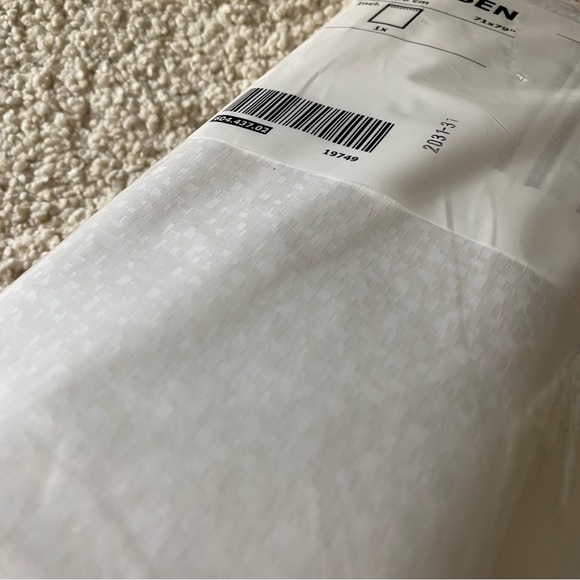 IKEA Shower Curtains and Curtain Rings - Picture 5 of 10